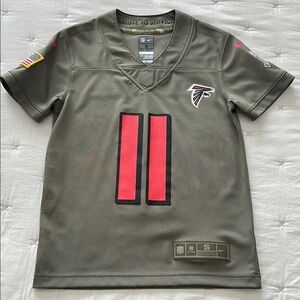 Kids Atlanta Falcons On Field Julio Jones Jersey